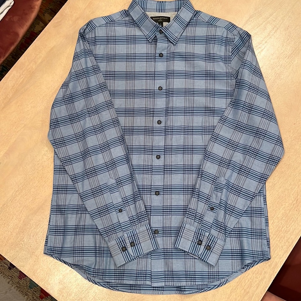 Banana Republic Men’s L Slim Fit Button Down